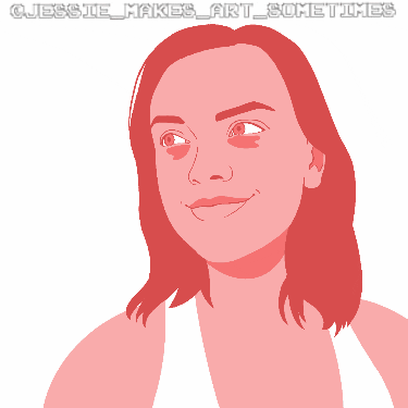 jessie_makes_art_sometimes smile tired sigh depressed GIF