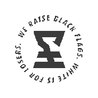 CaptainHookequipment captain hook captainhook captainhookequipment we raise black flag Sticker