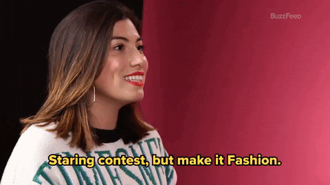 Stare Staring GIF by BuzzFeed