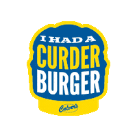 Butterburger Sticker by Culver's