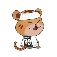 Time Machine Tiger Sticker
