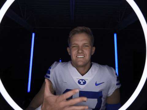 Byu Football Sport GIF by BYU Cougars