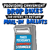 Register To Vote Election Day Sticker by #GoVote