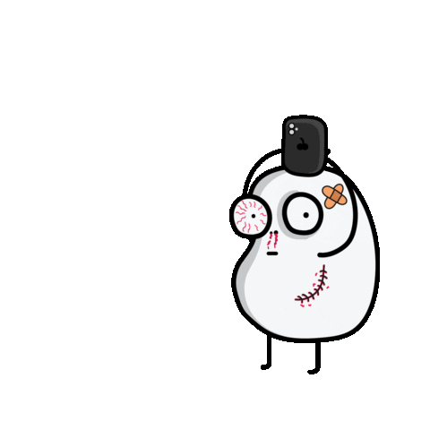 Iphone Stitches Sticker