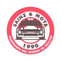 Carlos Sainz Rally Sticker by Reki_Rally