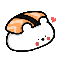 Hungry Japan Sticker by Regina Awang
