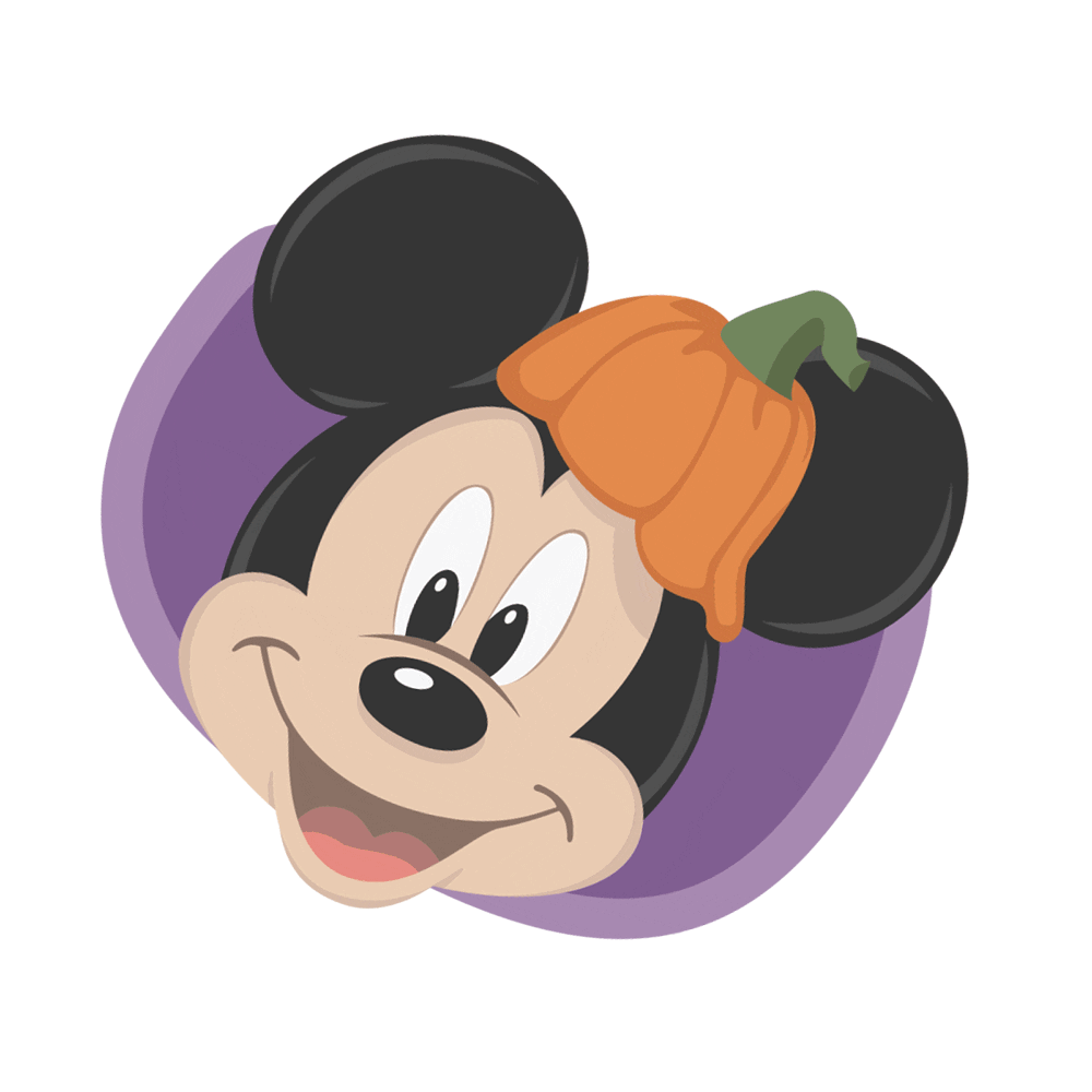 Halloween Disney Sticker