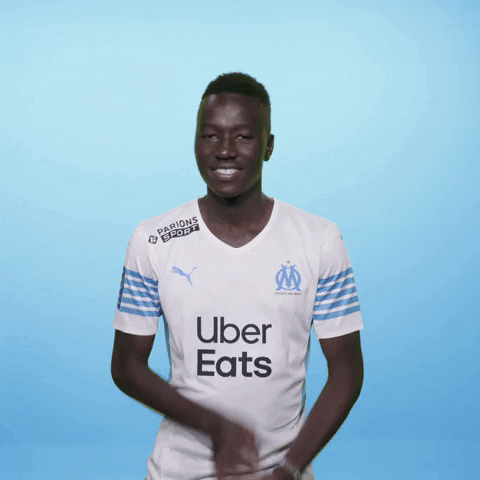Sport Freezing GIF by Olympique de Marseille