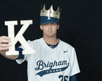Ncaa Baseball GIF by BYU Cougars