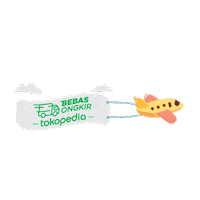 Box Ongkir Sticker by Tokopedia