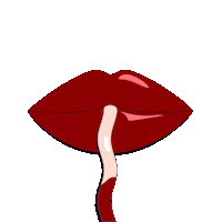 Sexy Lips Sticker by Sophie Siemerink
