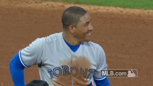 ezequiel carrera smiles GIF by MLB