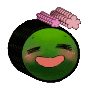 mossamigos relaxing relaxed moss mossy Sticker