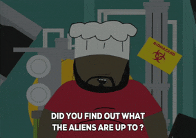 chef aliens GIF by South Park 