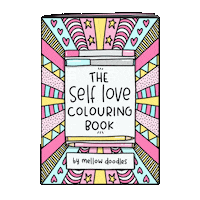 Book Self Love Sticker by Mellow Doodles