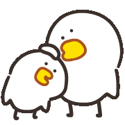 Chick 摸頭 Sticker