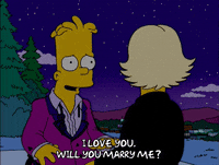 proposing bart simpson GIF