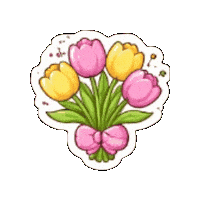 Flower Spring Sticker by Fresa Creativa