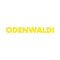 Odenwald Wetterau Sticker by Peter Kunz