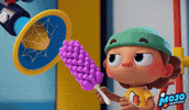 Happy Tidying Up GIF by Mojo Swoptops