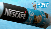 Summer Coffee GIF by NESCAFÉ Hungary