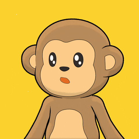 Happy Surprise GIF by Wise Monkey Meme