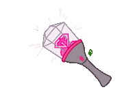 MoonlightLeaf gemini fourth gmmtv lightstick Sticker