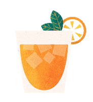 party drinking Sticker by David van der Veen