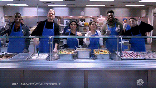 kelly clarkson christmas GIF by Pentatonix – Official GIPHY