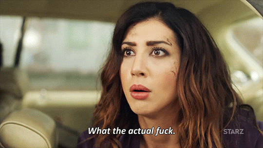 season 2 wtf GIF by Ash vs Evil Dead