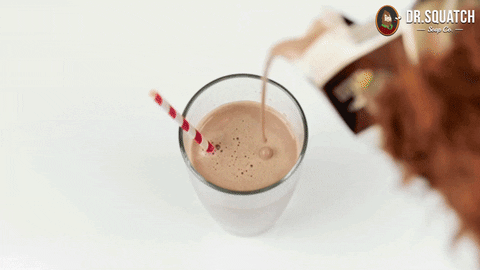 Pouring Chocolate Milk GIF by DrSquatch