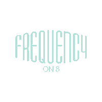 Frequency On 8 Sticker by Dubai7s