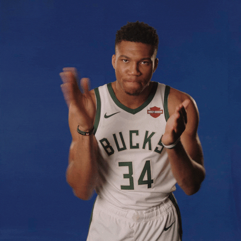 Giannis Antetokounmpo Basketball GIF by Milwaukee Bucks