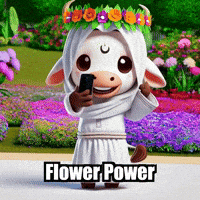 Happy Flower Power GIF by Sagemoohammad