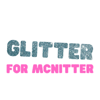 Glitter For Mcnitter Sticker