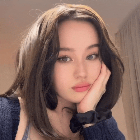 Bored Cute Girl GIF