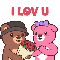I Love You Romance Sticker by BEARISH