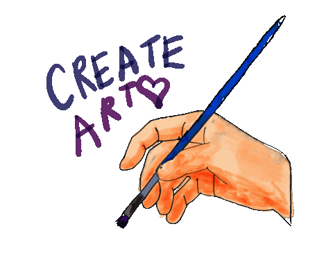 Art Painting Sticker
