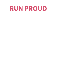 Run Running Sticker by Fleet Feet Montclair