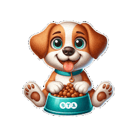 Pet Food Dog Sticker by BTA Aditivos