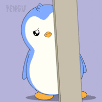 Scared Penguin GIF by Pudgy Penguins