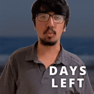 27 DAYS LEFT