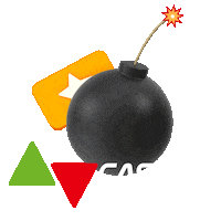 Fun Explosion Sticker by Casa de Apostas