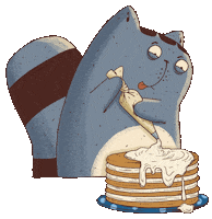 Cake Cooking Sticker