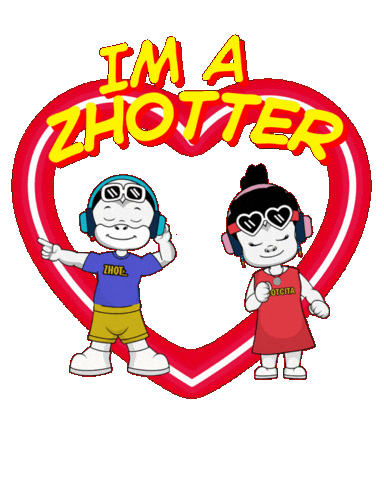 Fun Love Sticker by Zhot