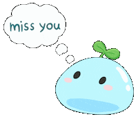 Miss You Love Sticker