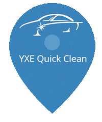 YXEQuickClean car clean map location Sticker