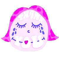 coffeeandcastoffs thank you thanks thankyou tears of joy Sticker