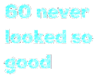 60Th Birthday Sticker by Alissandra