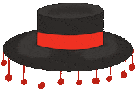 Hat Travelling Sticker